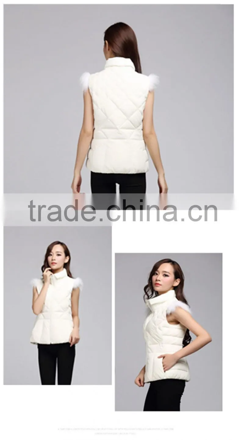 warmer padded fashion vest for women