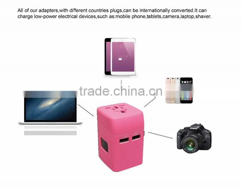 Wholesale UK Chargers Promotional Gifts International World Travel Plug