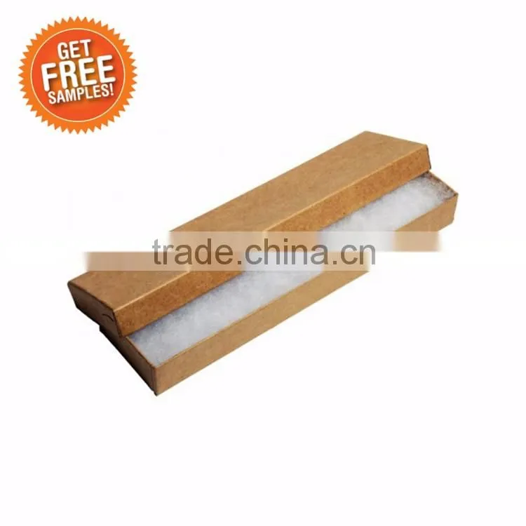 Luxury custom printed recyclable brown kraft paper gift box