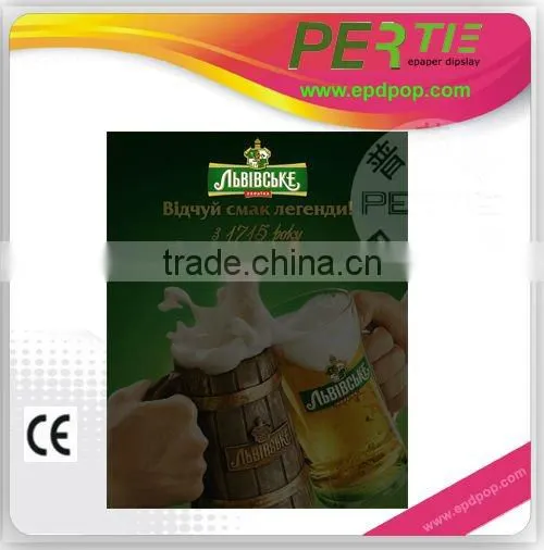 used scoreboard for sale e-paper display for indoor advertisement, e-paper advertising display