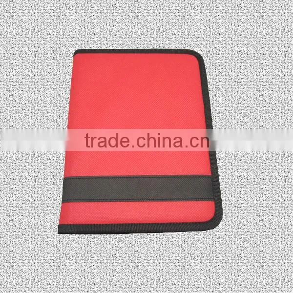 non-woven file folder with spring clip