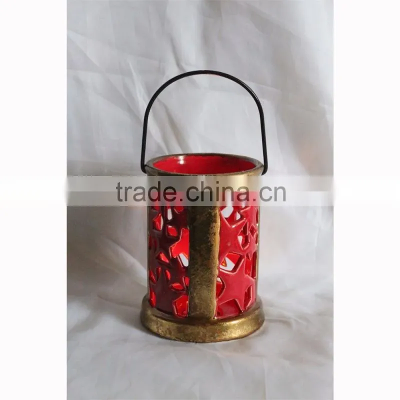 christmas deer tealight holder