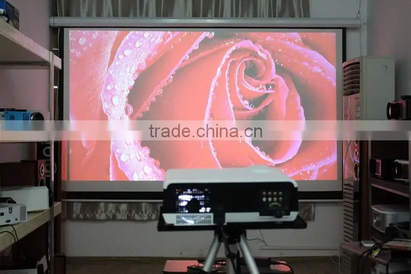 4k Projector 3D Projector Supports 4K Decoding LED Projector with Android WIFI Bluetooth Home Theatre for Business