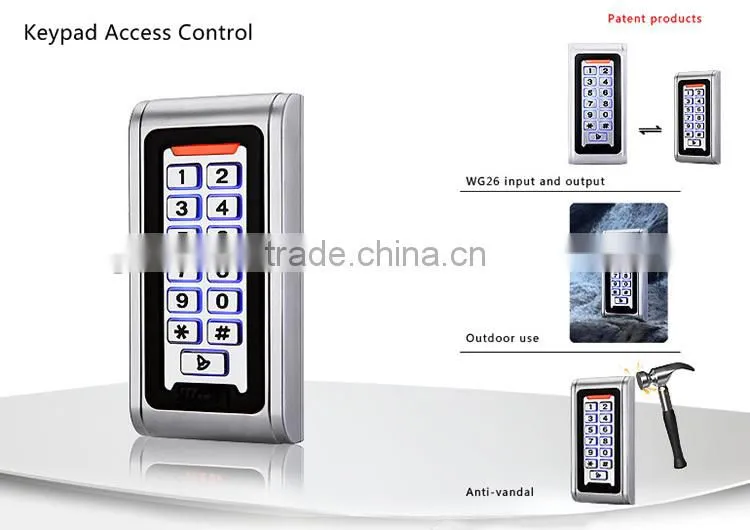 Waterproof RFID Door Reader access control