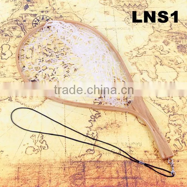 Excellent Cheap wooden Trout Landing Net