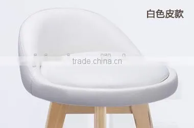 Creative Fashion Wooden Bar Chair,Wooden Bar Stool