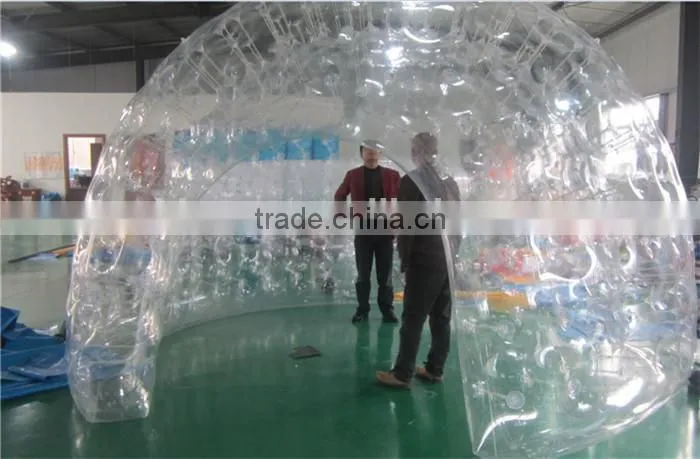 high quality transparent inflatable bubble tent for advertising