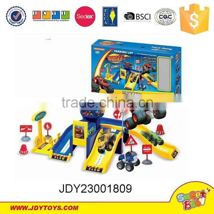 Hot plastic DIY Parking toys,education toys,2016 new play toys set