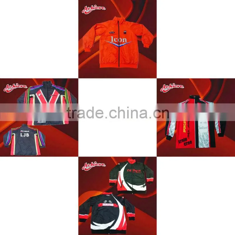 Windproof tracksuit jackets for men