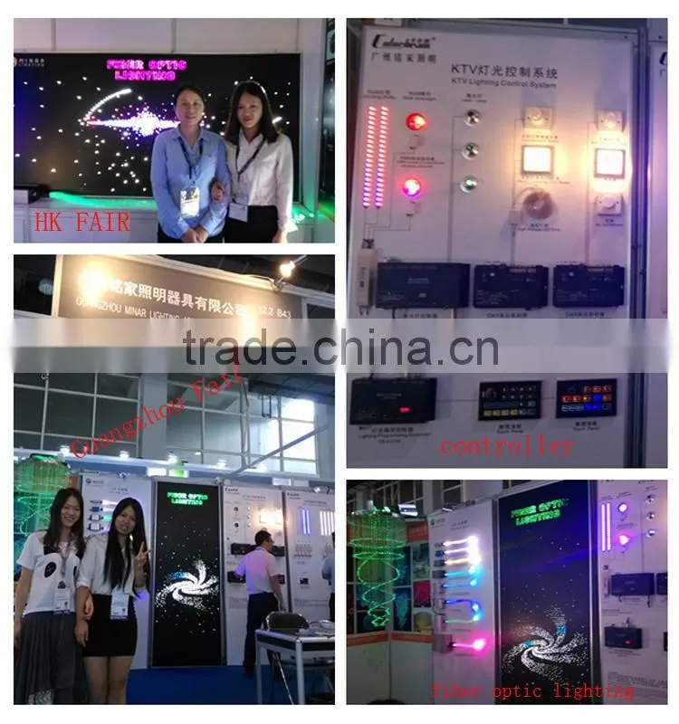 4mm underground end glow fiber optic twinkle star ceiling kits for swimming pool