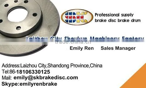 for toyota hiace brake disc