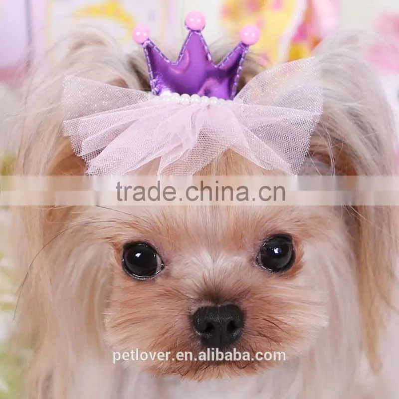 Cute Hair pet accessories bows For Small Dogs Wholesale