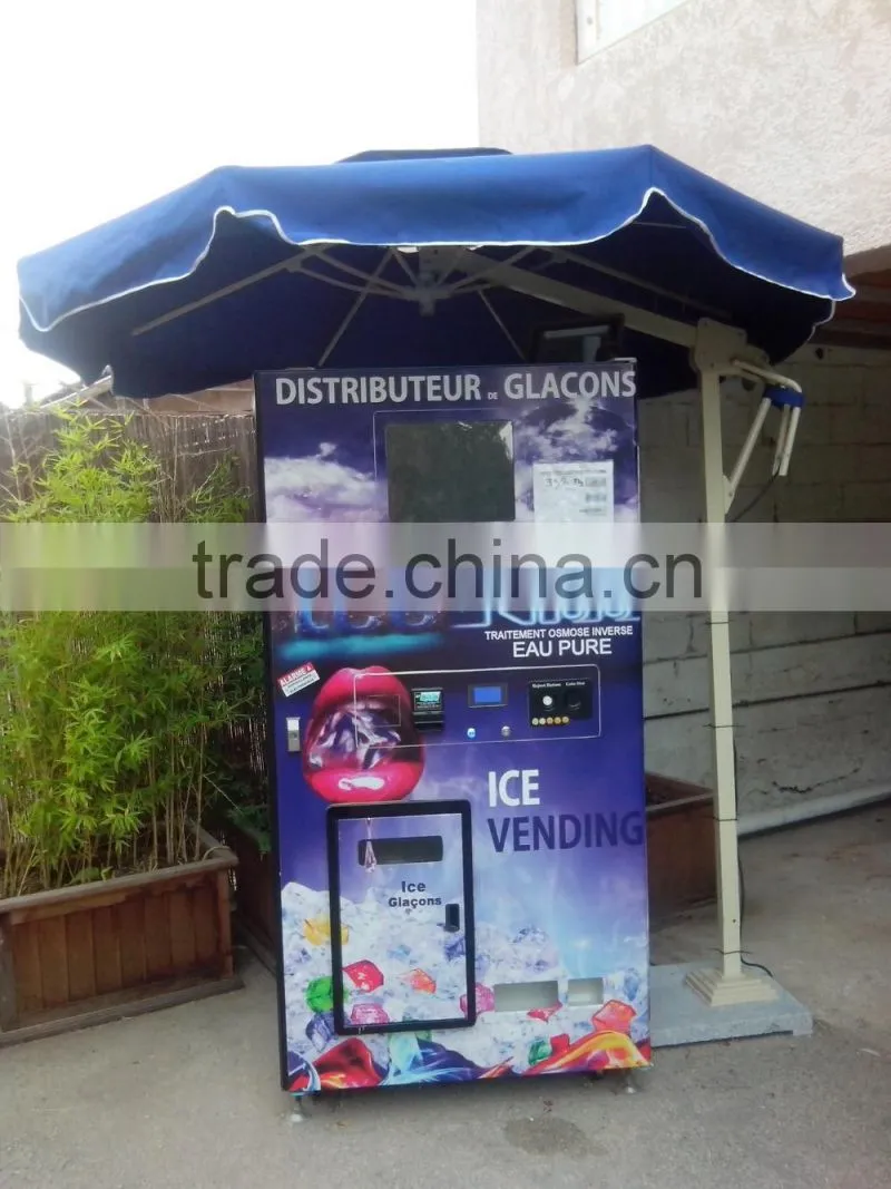 Self-service bagged ice equipments