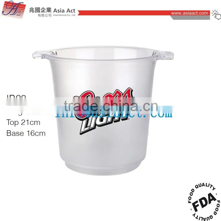 plastic ice bucket, ABS ice bucket,customer ice bucket
