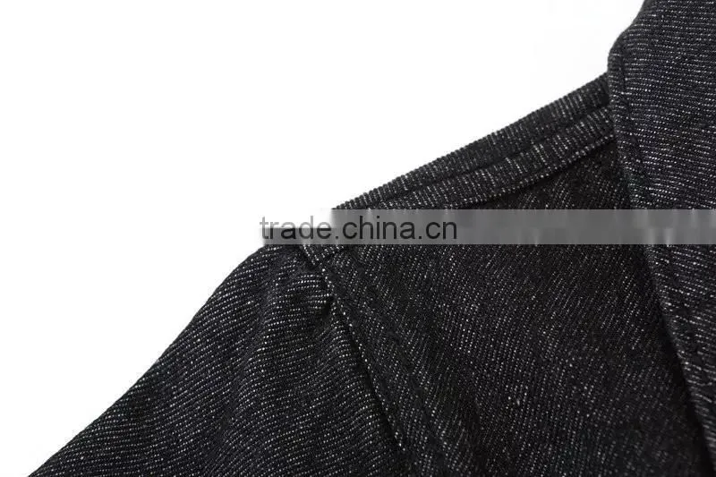 woman clothing classical denim jacket