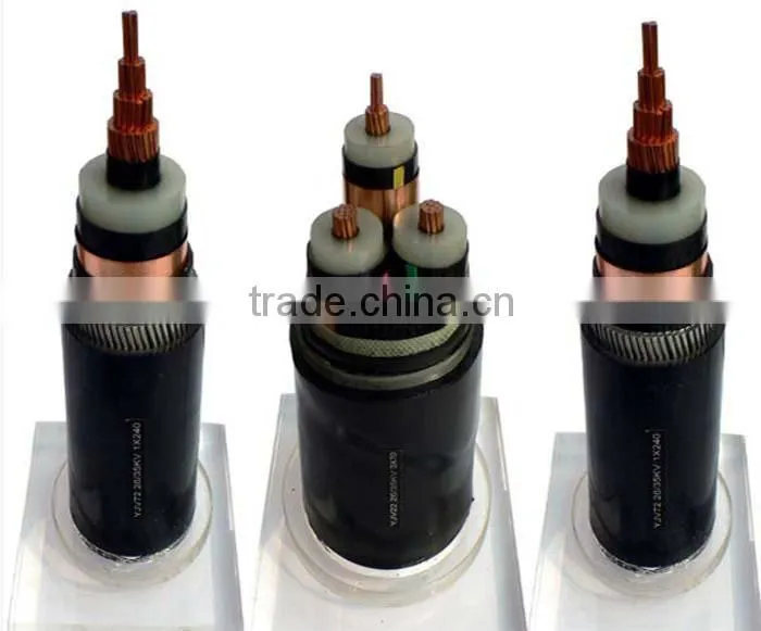 Non-Flexible Multi Cores copper Round 4*16mm Crane Cable,power cable for crane