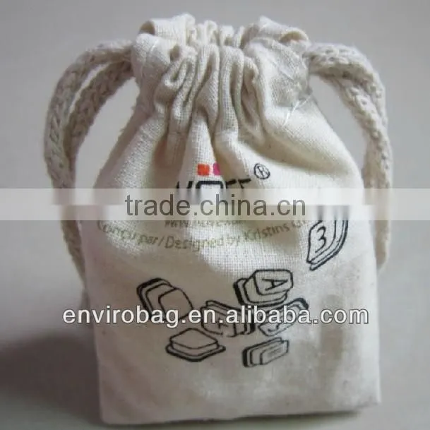 Customized Cotton Drawstring Shoe Bag