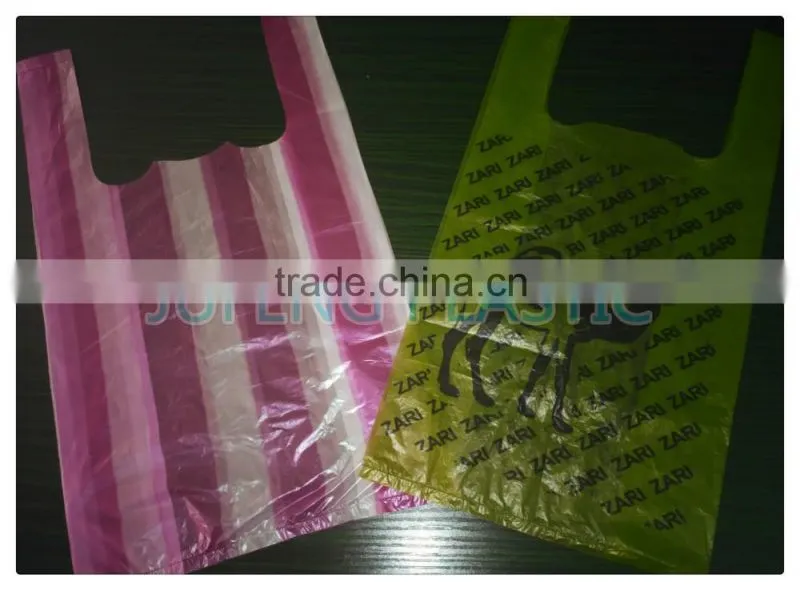 Cheap carrier plastic bag/ cheap shopping plastic bag/ cheap t-shirt plastic bags