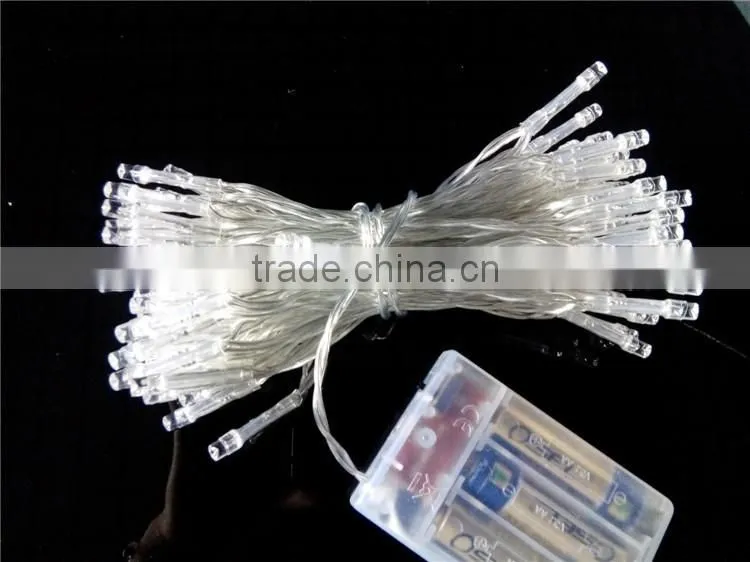 4.5Voltage 100L 10M LED battery christmas light led street light led tree light