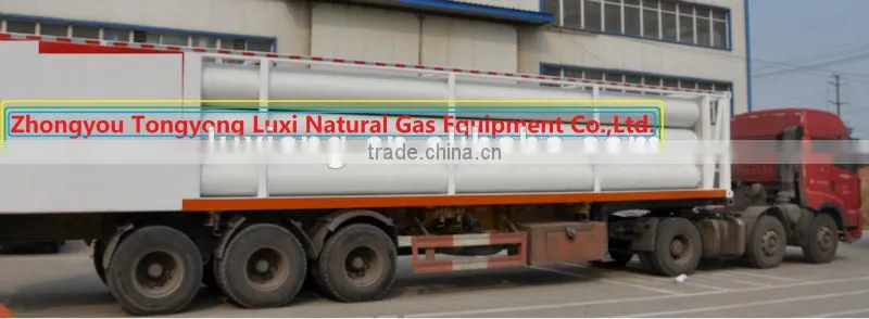 H8 Jumbo tube trailers for gas transporting