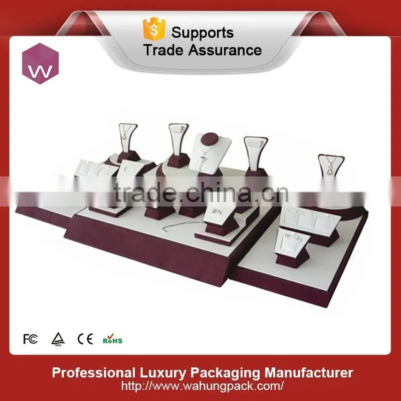 Newest!!! Bracelet Jewelry Display Wood Stand Ring Holder For Diamond Ring Showcase