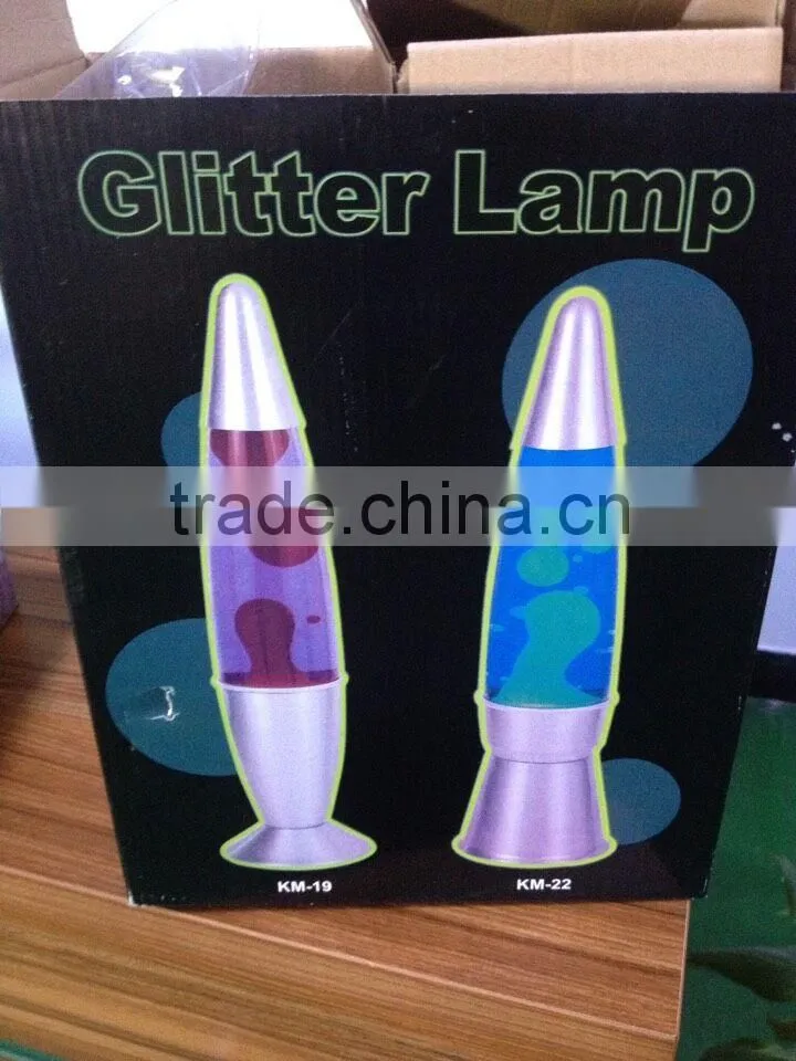 energy saving Floating Lava Lamp / Glitter lamp/ colorful lava lamp/Aluminum groovy lava motion desk lamp