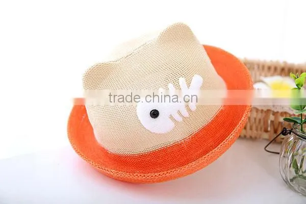 Fashion Children Paper Straw Hat