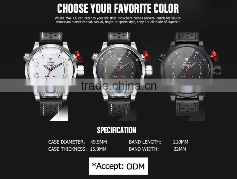 2016 WEIDE watches men luxury brand automatic import china goods most popular products relogios masculino WH5210