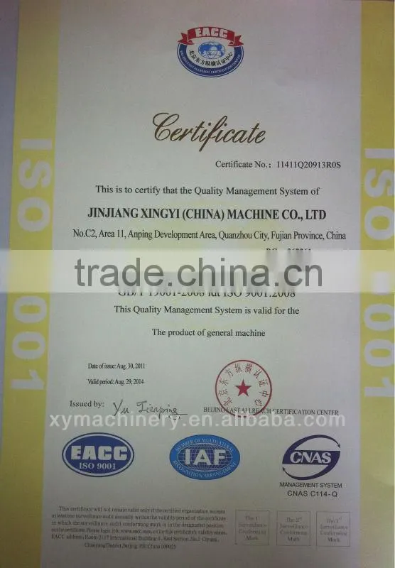 Granite grinding slab machine