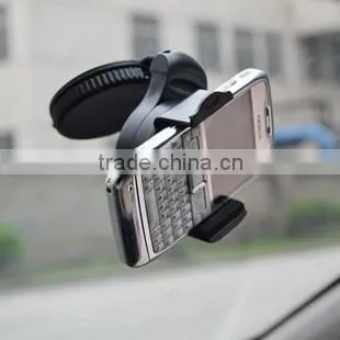 Mini Universal Mobile Phone In Car Windscreen Suction Mount Holder Cradle Stand 360 Degree Rotating Car Holder