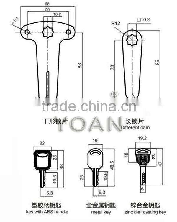 electronic cabinet panel lock for metal cabinet lock
