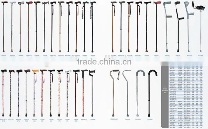 Type complete aluminum disabled walker