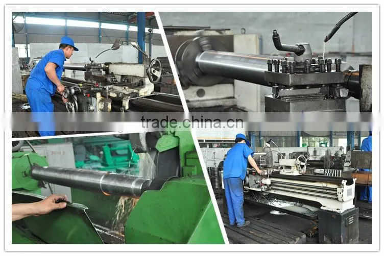rubber coated buffer conveyor roller for stone quarry