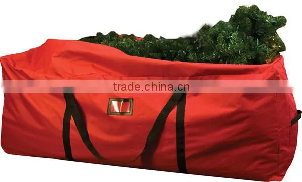 fabric christmas tree storage bag /christmas tree zipper bag