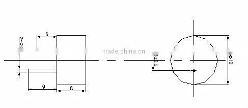 10mm, ultrasonic sensors for ultrasonic animal repellents FBULS1007P (FBELE)