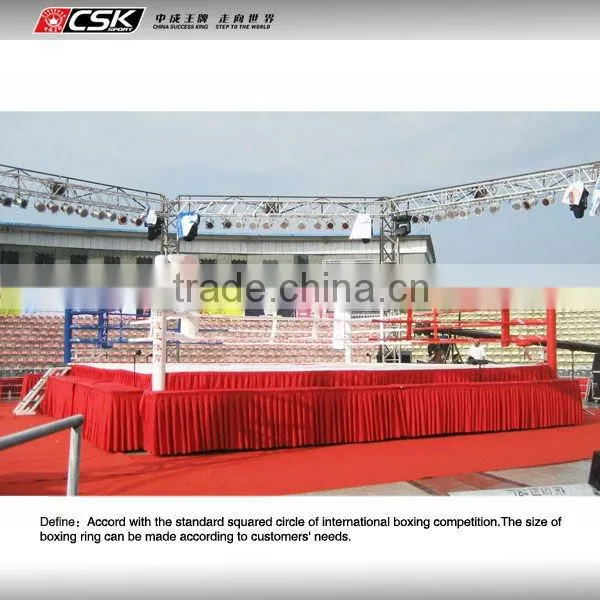 international standard competition boxing ring