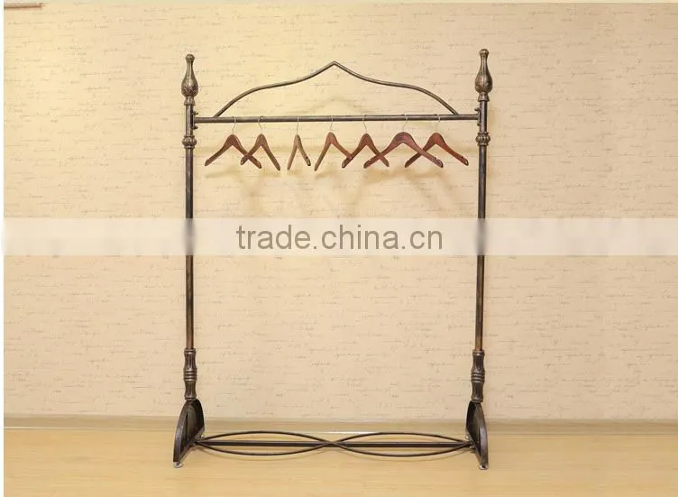 Polishing stainless steel display racks display stand cloth display