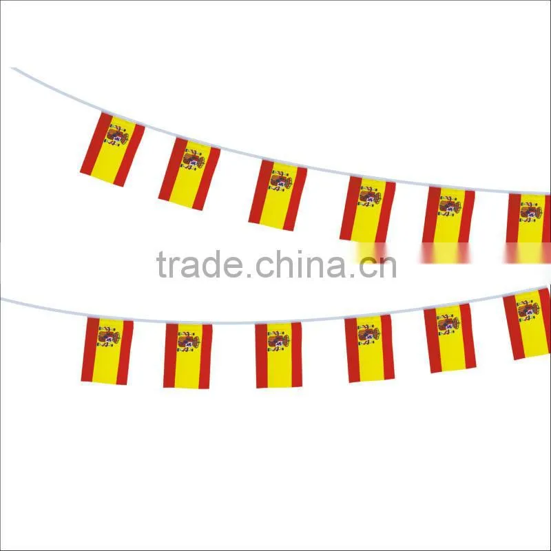 promotion polyester string flag