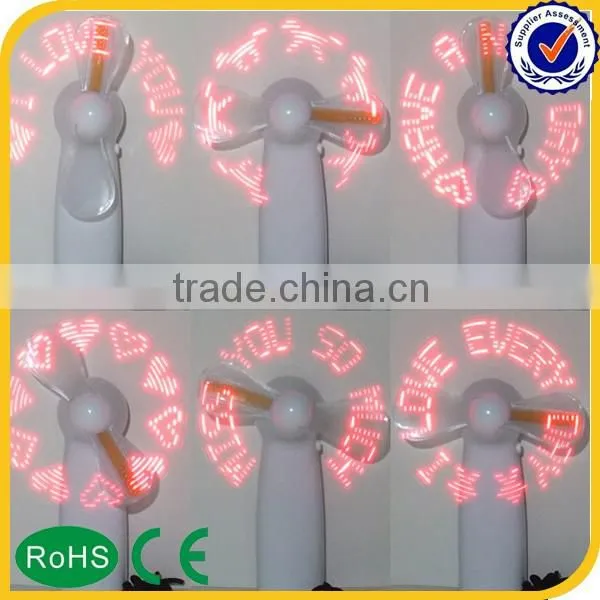led message fan/led hand fan