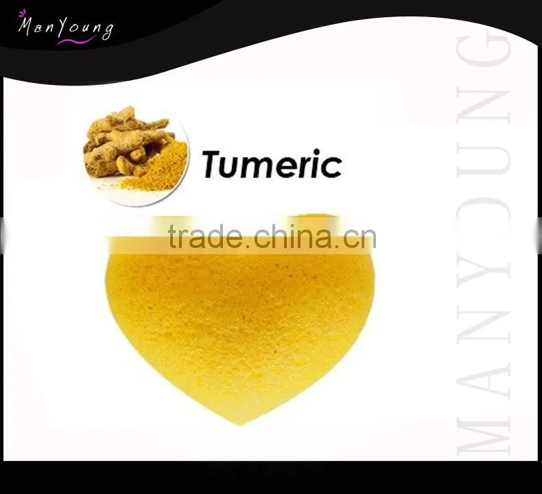 Original konjac face sponge/natural konnyaku sponge