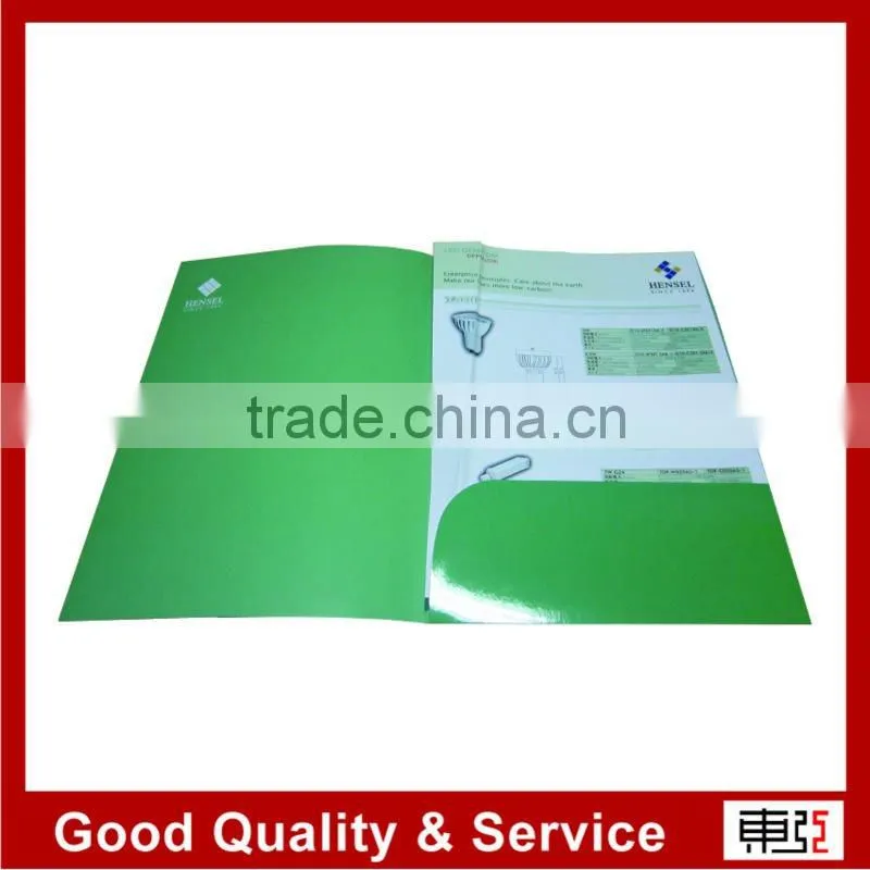 Paper Material Cover LED Products Catalogue Printing Service