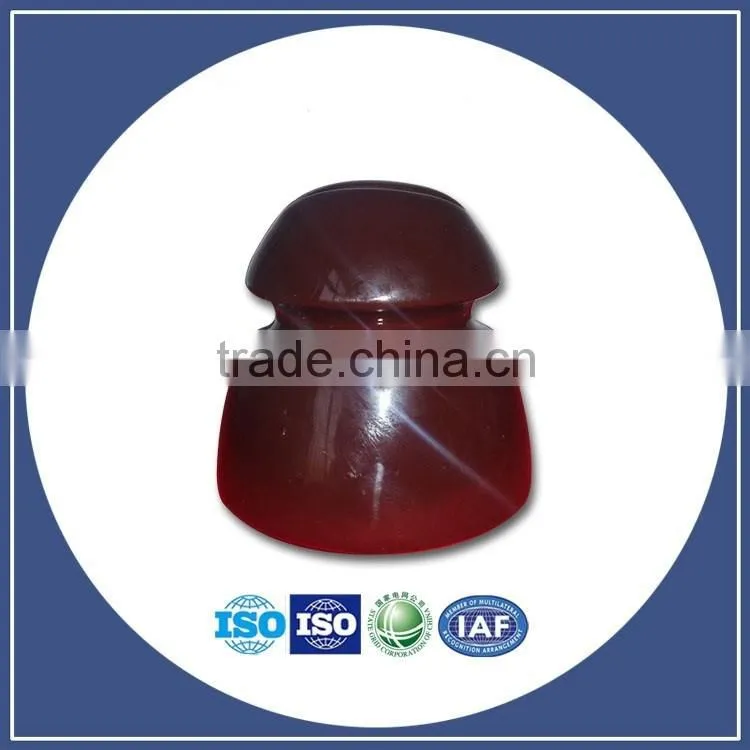 55 serials ANSI Porcelain telegraph insulators Medium Voltage Pin Type porcelain Insulator