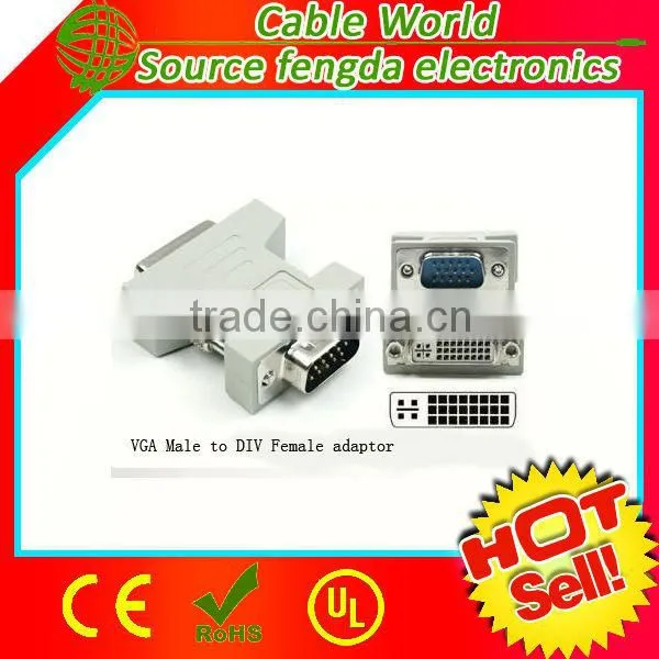 DVI to VGA adapter converter