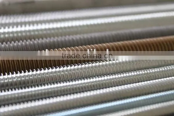 Wooden thread rod Threaded Rod, Short Studs, with Chamfer