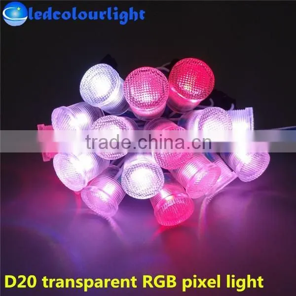 High quality PC 20mm RGB pixel lights