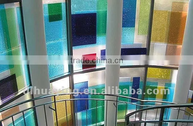3mm-19mm Tinted / Colored Painted Glass Panel China alibaba