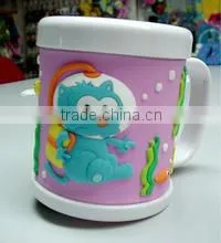 hot sell 3d plastic mug cup
