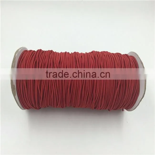 Best Quality 1.5MM Red Elastic Rope/Cord With Lowest Price