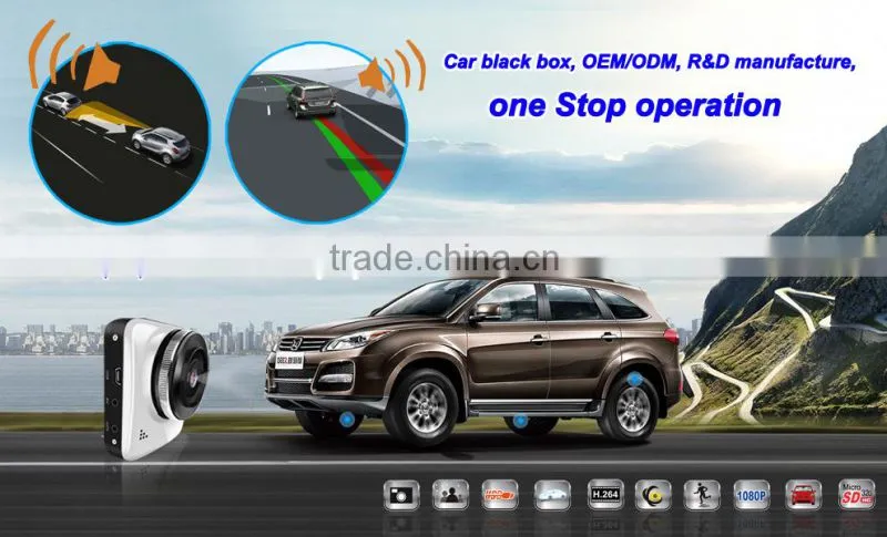 2015 stylish 1080p car recorder/car video recorder/car camera recorder