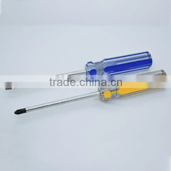 High quality Phillips,Hex,Slotted CRVand customized color handle screwdriver